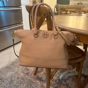 Tory Burch Blush Pebbled Leather Bag